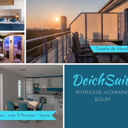 5 Sterne Penthouse Deichsuite Büsum Eksteriør bilde