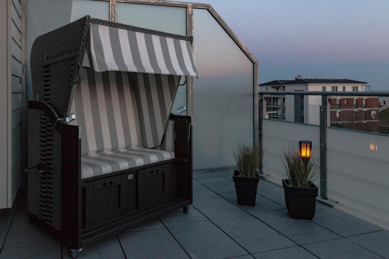 5 Sterne Penthouse Deichsuite Büsum Eksteriør bilde