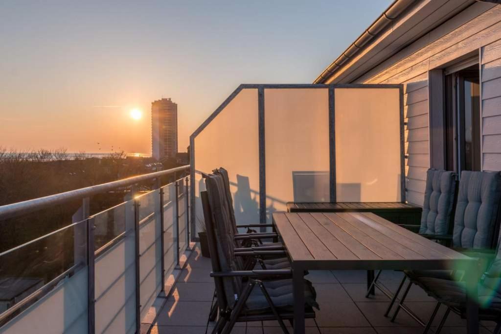 5 Sterne Penthouse Deichsuite Büsum Eksteriør bilde