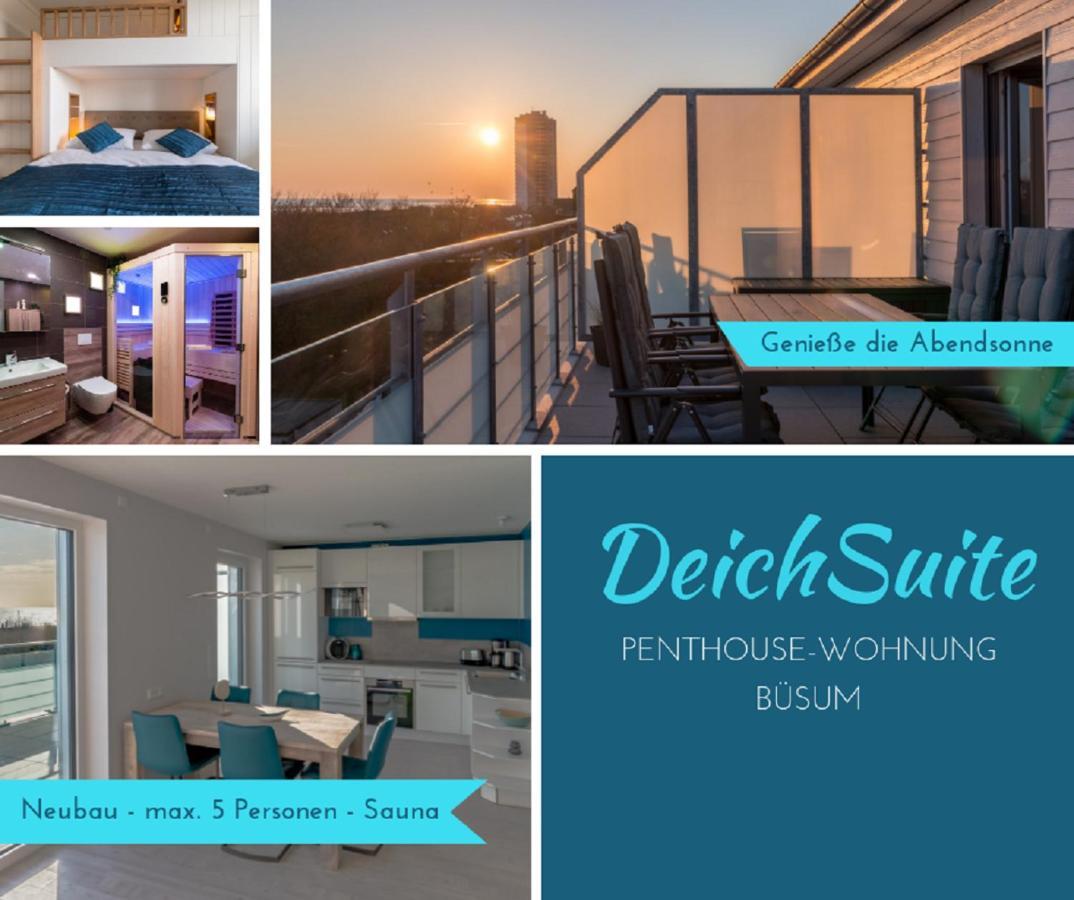 5 Sterne Penthouse Deichsuite Büsum Eksteriør bilde