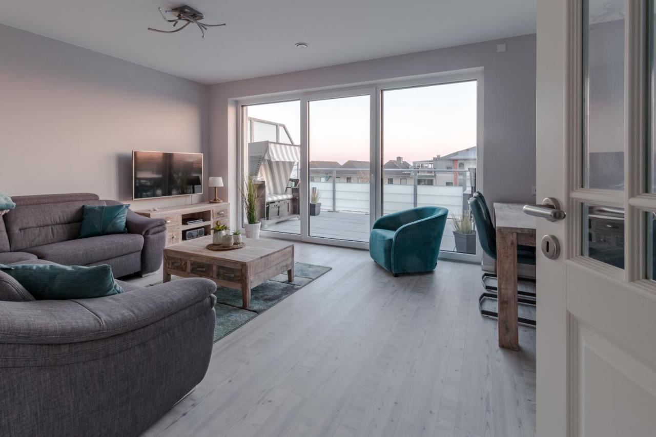 5 Sterne Penthouse Deichsuite Büsum Eksteriør bilde