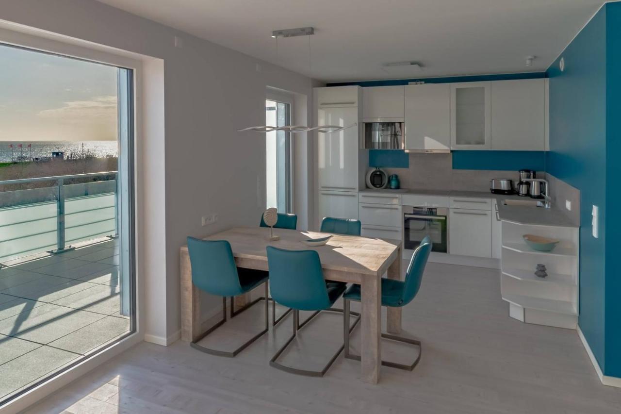 5 Sterne Penthouse Deichsuite Büsum Eksteriør bilde
